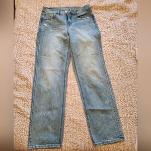 American Eagle Size 10 Long 90s Low-rise Straight